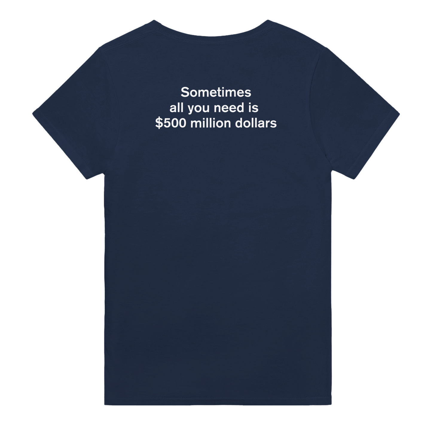 all you need is $500 | Backprint - KelboClo