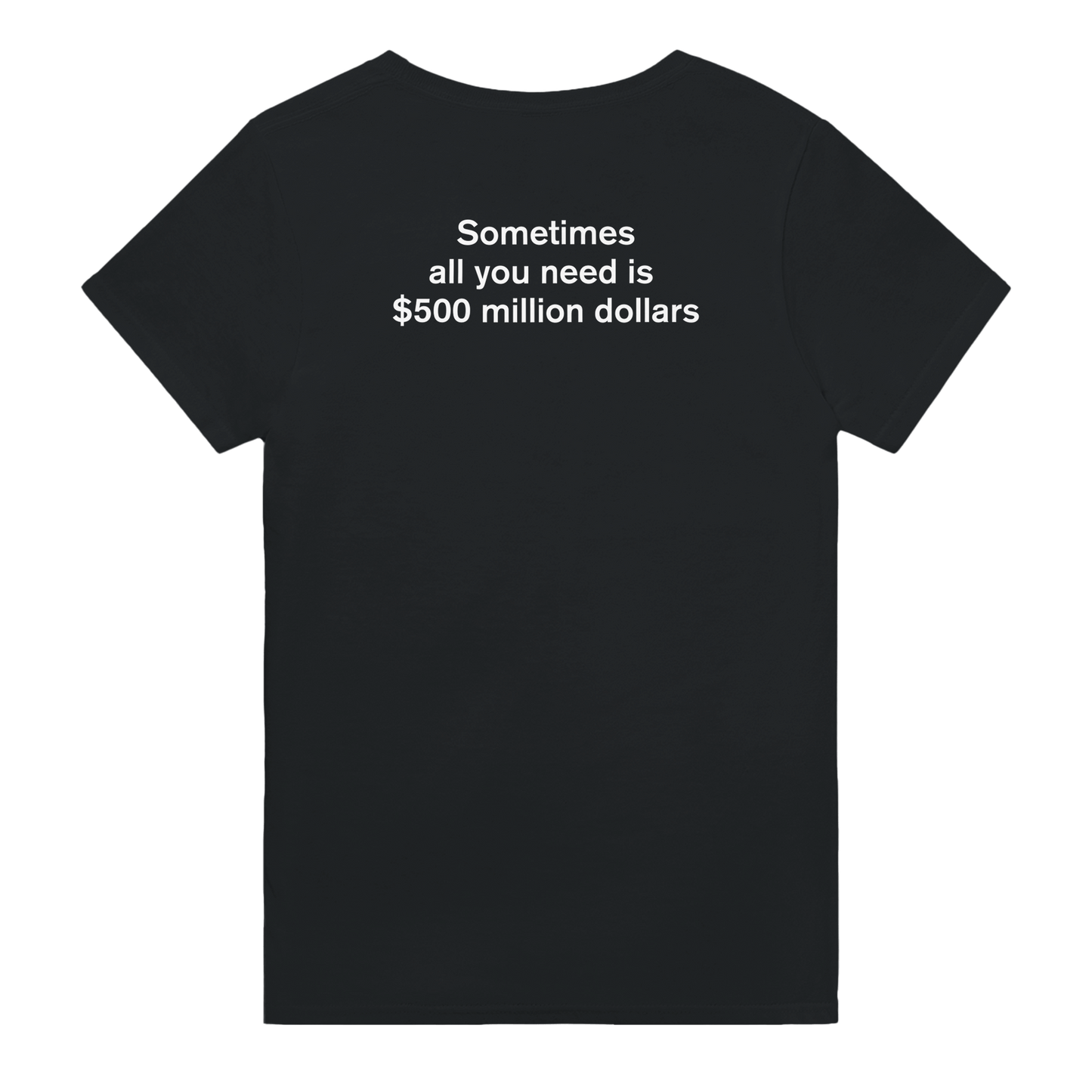 all you need is $500 | Backprint - KelboClo